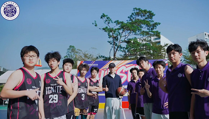 梅沙双语学校高中部运动会